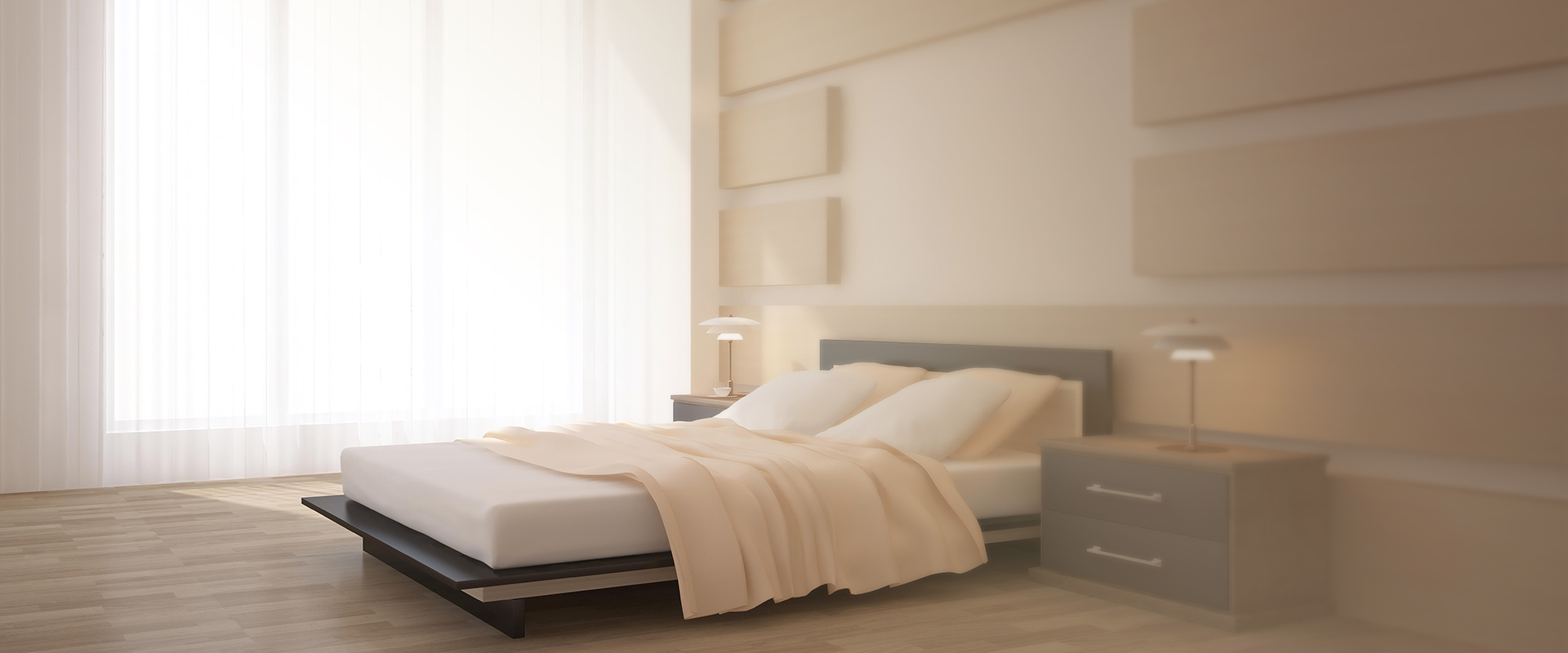 Smart curtains and blinds controlled by the HDL home automation system